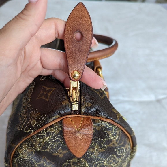 🚫SOLD 🚫 Louis Vuitton - Monogram Dentelle Speedy 30 - Picture 5 of 12